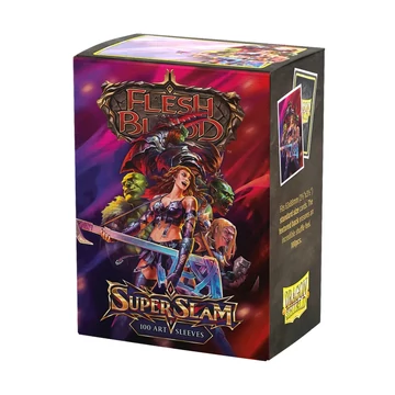Dragon Shield Flesh and Blood License Standard Art Sleeves - Super Slam (100 Sleeves)