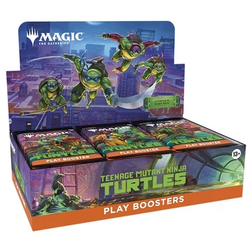 Teenage Mutant Ninja Turtles Play Booster Display