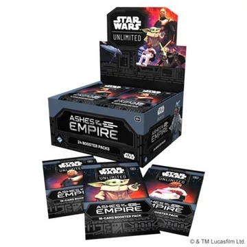 Star Wars: Unlimited - Ashes of the Empire Booster Display