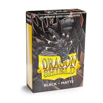 Japanese Matte Black (60 Sleeves)