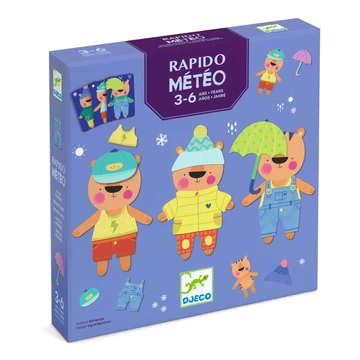 Társasjáték - Öltözz Teó! - Rapido Meteo