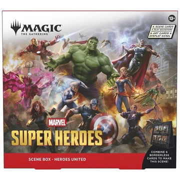 Marvel Super Heroes Scene Box - Heroes United