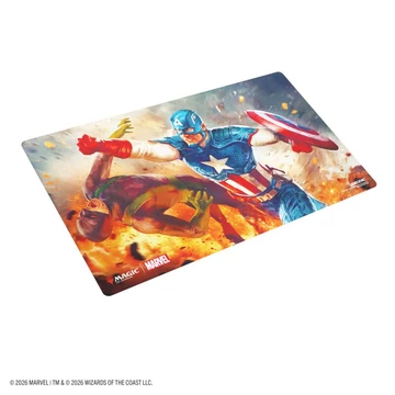 Marvel Super Heroes Prime Playmat - Captain America, Super-Soldier