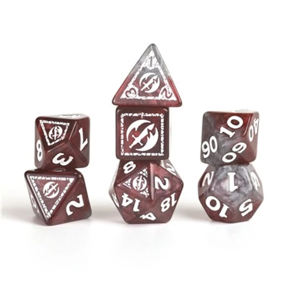 Dobókocka - D&D Adventure Dice - Fighter: Red