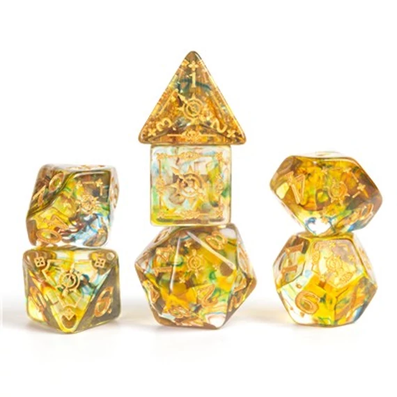Dobókocka - D&D Adventure Dice - Ranger: Green / Multi