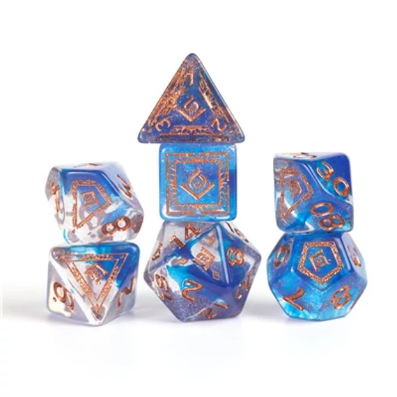 Dobókocka - D&D Adventure Dice - Wizard: Blue