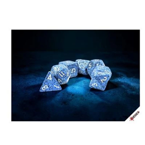 Dobókocka - Chessex Speckled Ocean Stone (7 db-os szett)