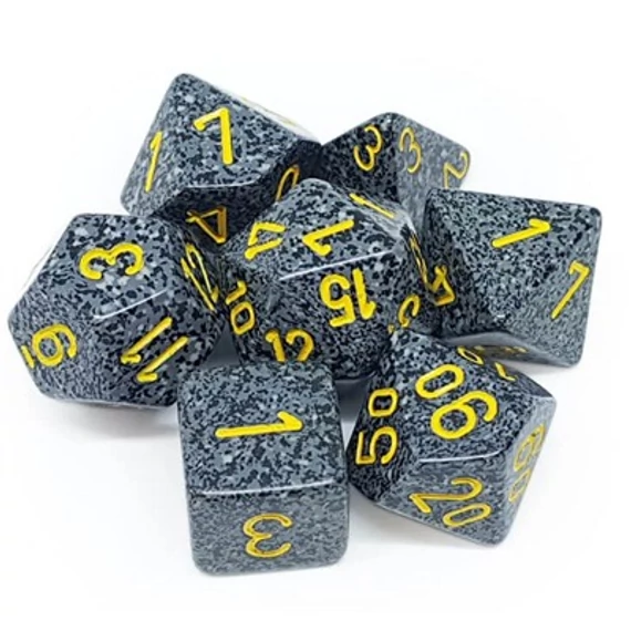 Dobókocka - Chessex Speckled Urban Camo (7 db-os szett)