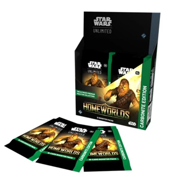 Star Wars: Unlimited - Homeworlds Carbonite Booster Display - Előrendelés