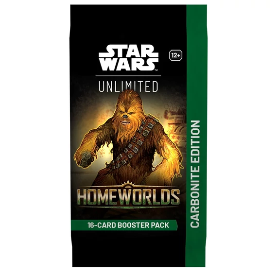 Star Wars: Unlimited - Homeworlds Carbonite Booster - Előrendelés