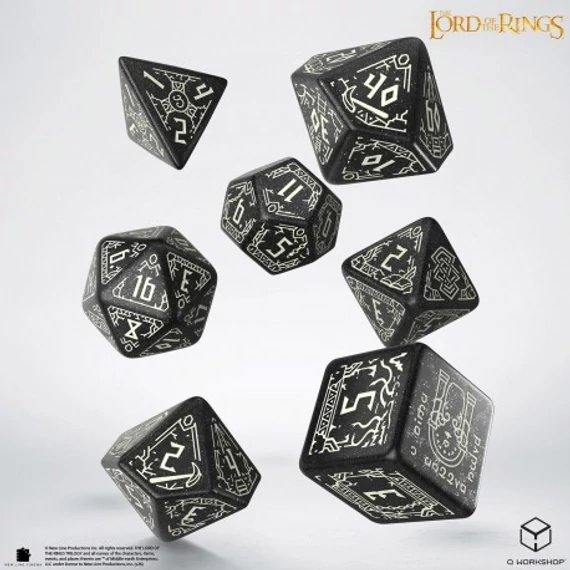 Dobókocka - The Lord of the Rings: Moria Dice Set (7 db-os szett)