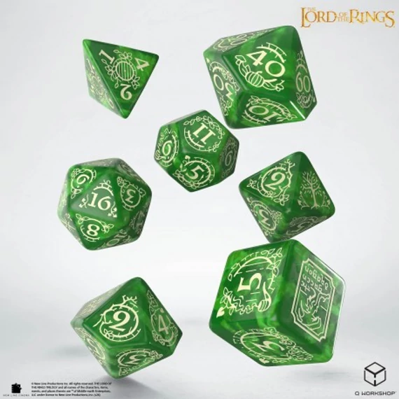 Dobókocka - The Lord of the Rings: Shire Dice Set (7 db-os szett)