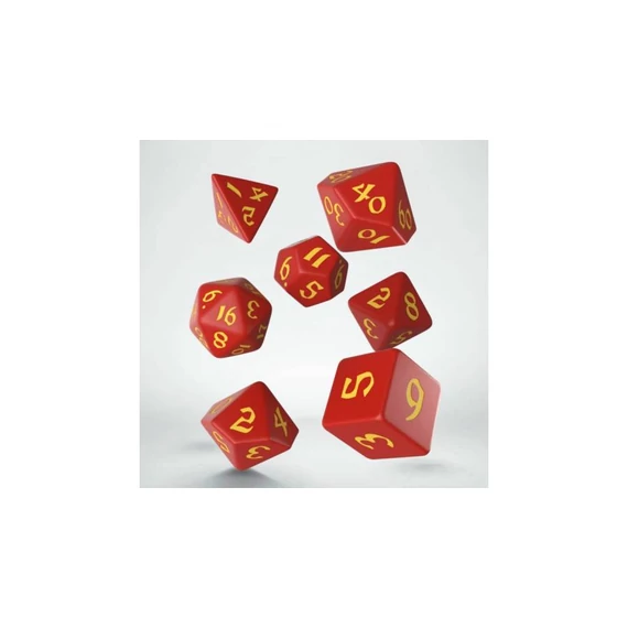 dobókocka runic red yellow