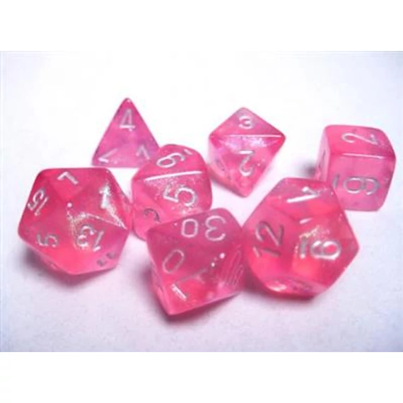 Chessex Borealis Pink silver Luminary 7