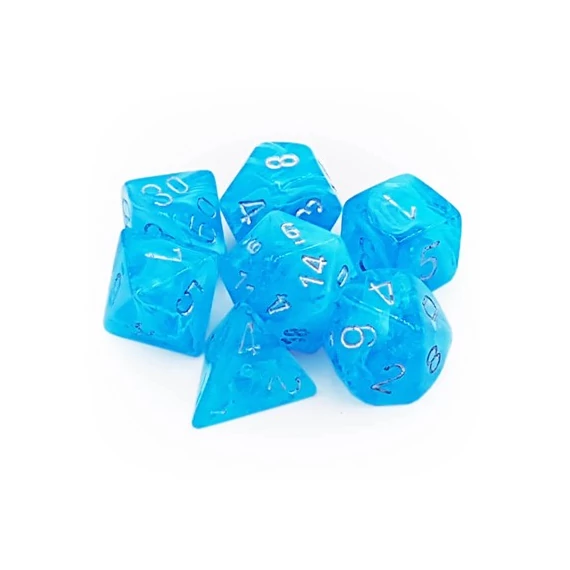 Chessex Luminary Sky silver