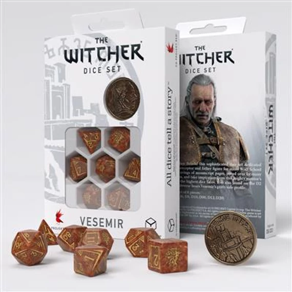 The Witcher Dice Set Vesemir - The Wise Witcher