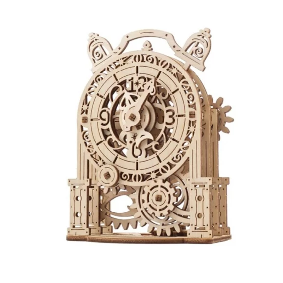 UGEARS Vintage ébresztőóra - mechanikus 3D modell