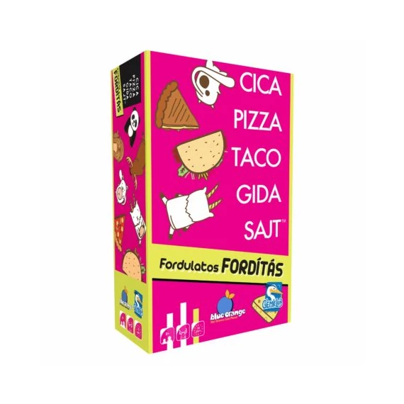 Cica, pizza, taco, gida, sajt - Fordulatos fordítás