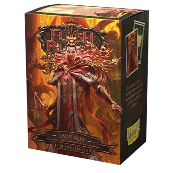 Dragon Shield Flesh and Blood License Standard Matte Art Sleeves - Emperor (100 Sleeves)
