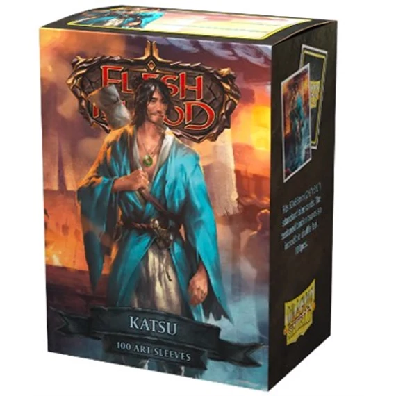 Dragon Shield Flesh and Blood License Standard Matte Art Sleeves - Katsu (100 Sleeves)