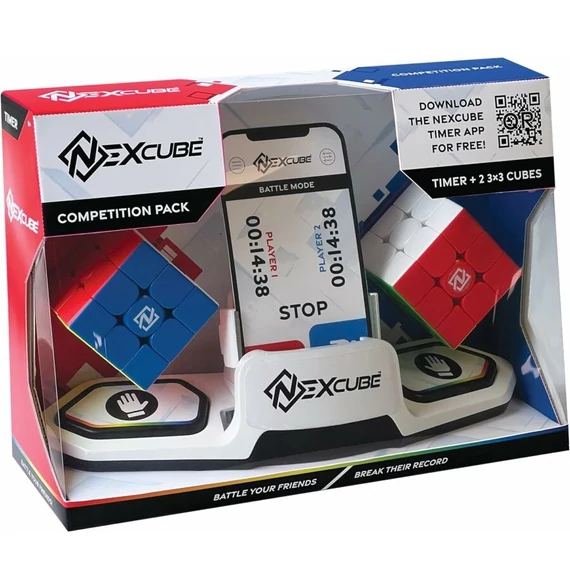 Nexcube 3x3 kocka versenykészlet stopperrel