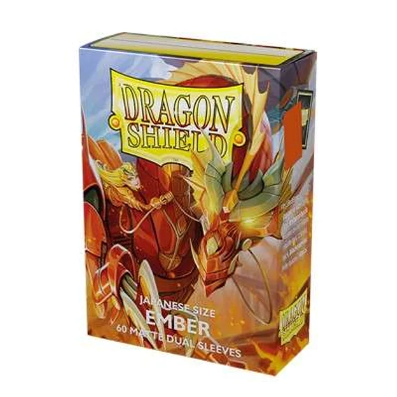 Japanese Size Dual Matte Sleeves - Ember 'Alaria, Warrior Princess' (60 Sleeves)