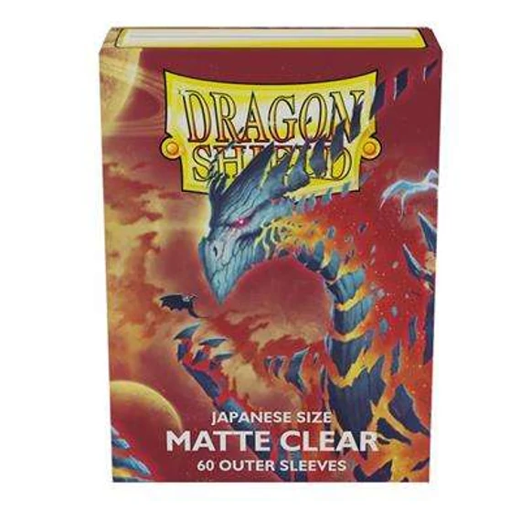 Japanese Size Matte Clear Outer Sleeves - Clear Cosmere (60 Sleeves)