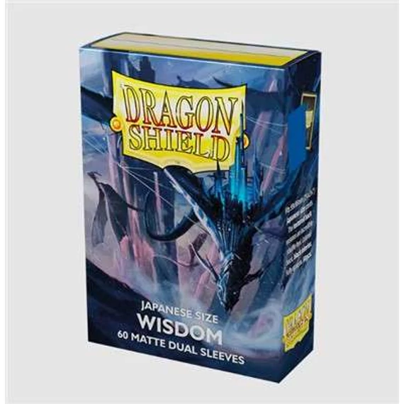Japanese Size Matte Dual Sleeves - Wisdom (60 Sleeves)