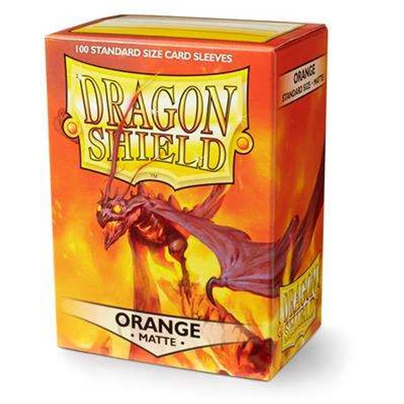 Standard Sleeves - Matte Orange (100 Sleeves)