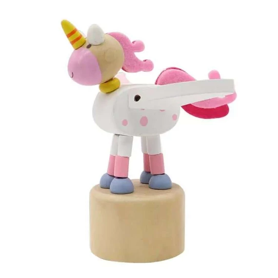 Nyomogatós figura - unikornis