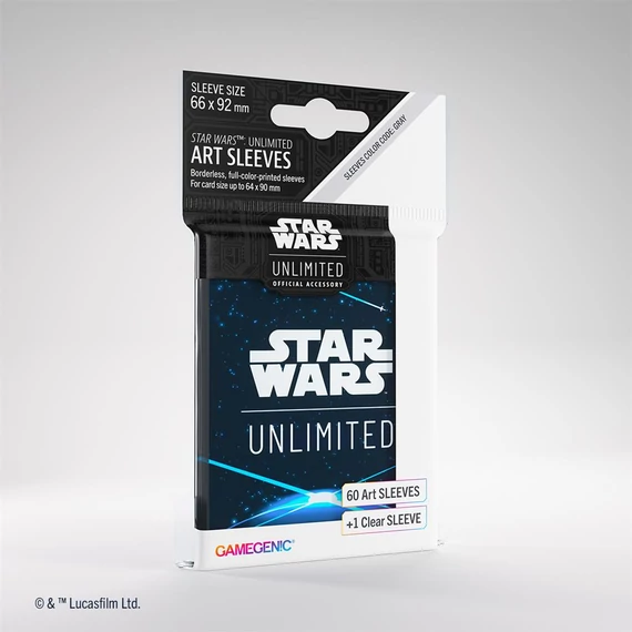 Gamegenic - Star Wars Unlimited Art Sleeves - Space Blue
