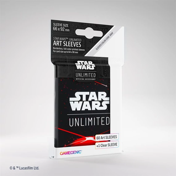 Gamegenic - Star Wars Unlimited Art Sleeves - Space Red