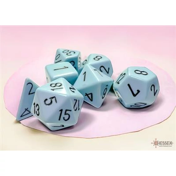 Opaque Pastel Blue black