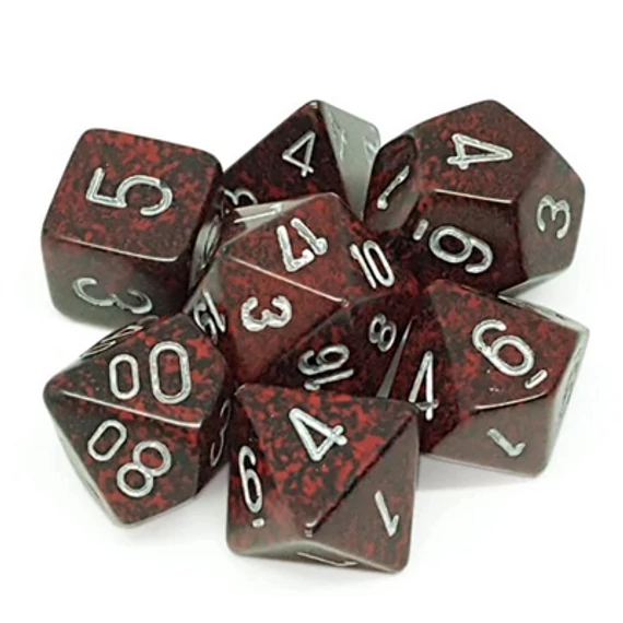 Chessex Speckled Silver Volcano