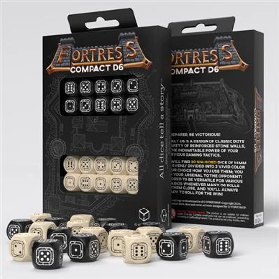 Fortress Compact D6 Black&Beige