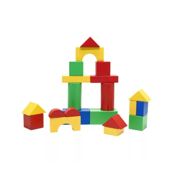 22 db-os, építőkocka készlet (5 cm)