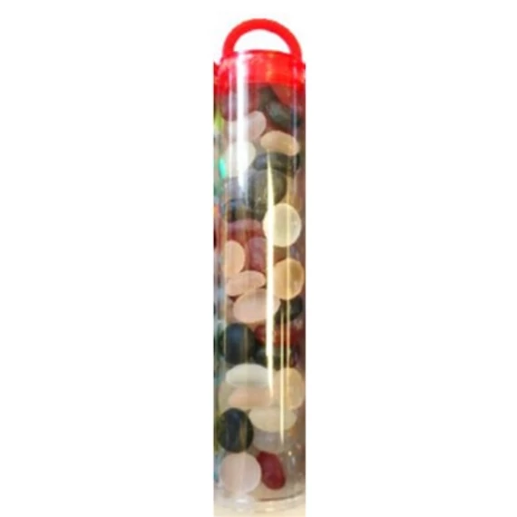 Chessex Gaming Glass Stones in Tube - Assorted Frosted (40)