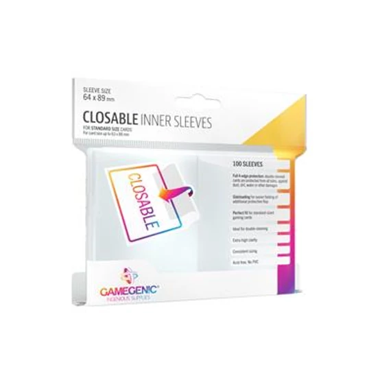 Gamegenic - Closable Inner Sleeves