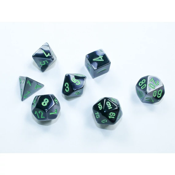 Gemini® Mini-Polyhedral Black-Grey green
