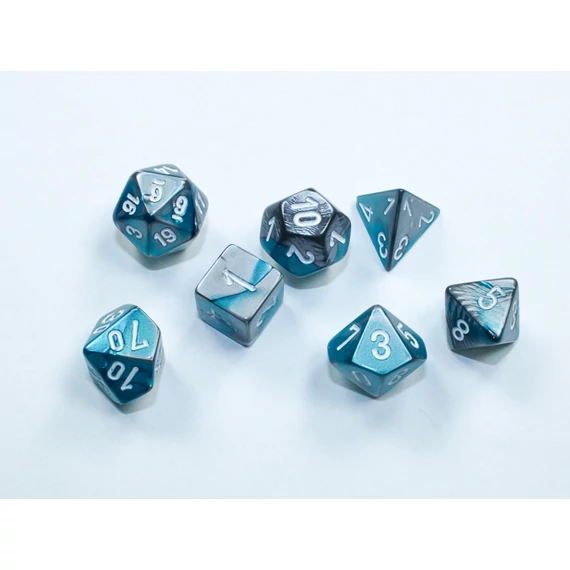 Gemini® Mini-Polyhedral Steel-Teal White
