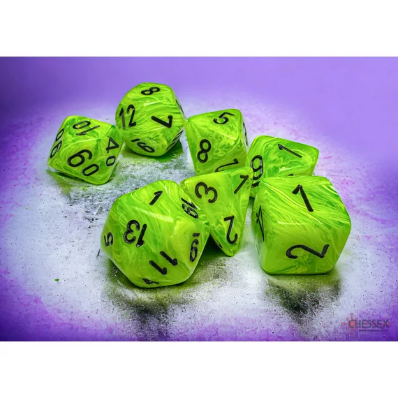 Mega-Polyhedral Vortex Bright Green black