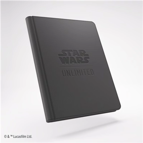 Star Wars Unlimited Zip-Up Album 18-Pocket - Black
