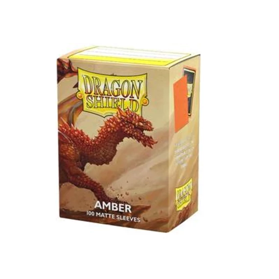 Standard Matte Sleeves - Amber (100 Sleeves)