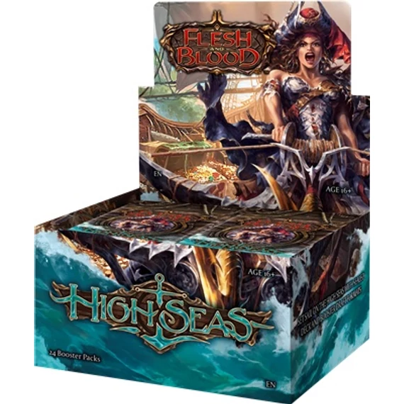 high seas booster display