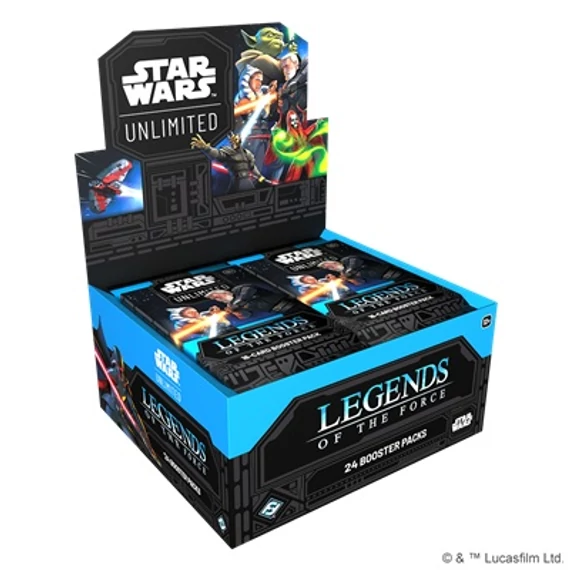 Star Wars Unlimited - Legends of the Force Booster Display (24 Booster)