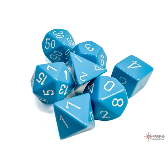 Chessex Opaque Light Blue white