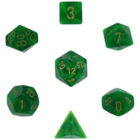 Chessex Vortex Green gold