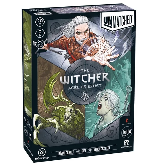 Unmatched The Witcher - Acél és ezüst