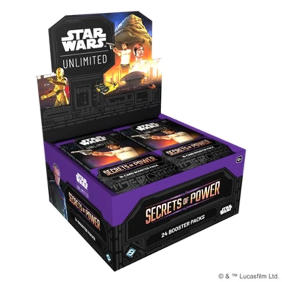 Star Wars Unlimited - Secrets of Power Booster Display (24 Booster)