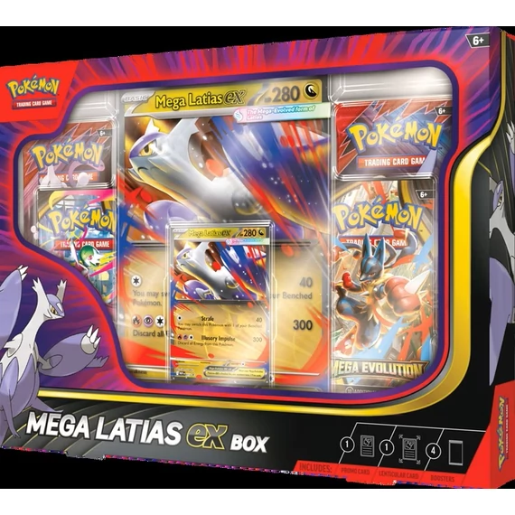 mega latias ex box